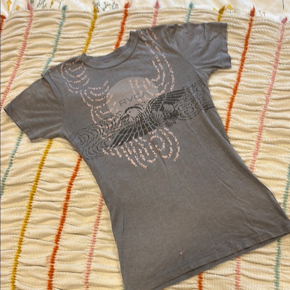 RVCA Charcoal Graphic Tee